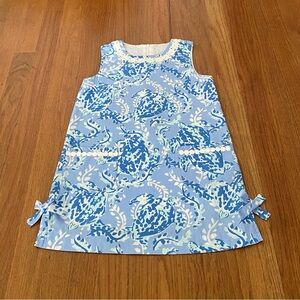 Lilly Pulitzer Shift Turtle Girls Dress